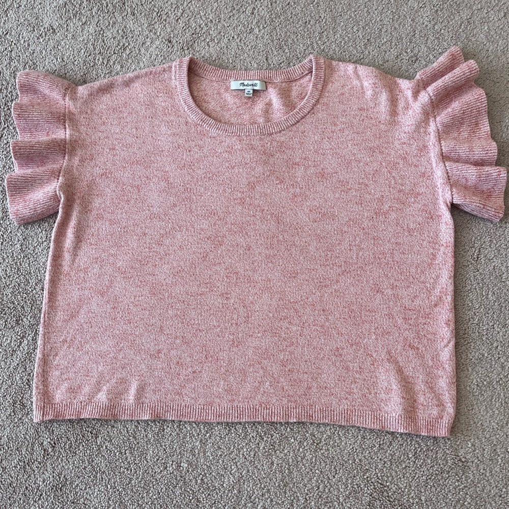 Madewell Blush Knit Pullover